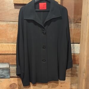 Black Button-Up Jacket